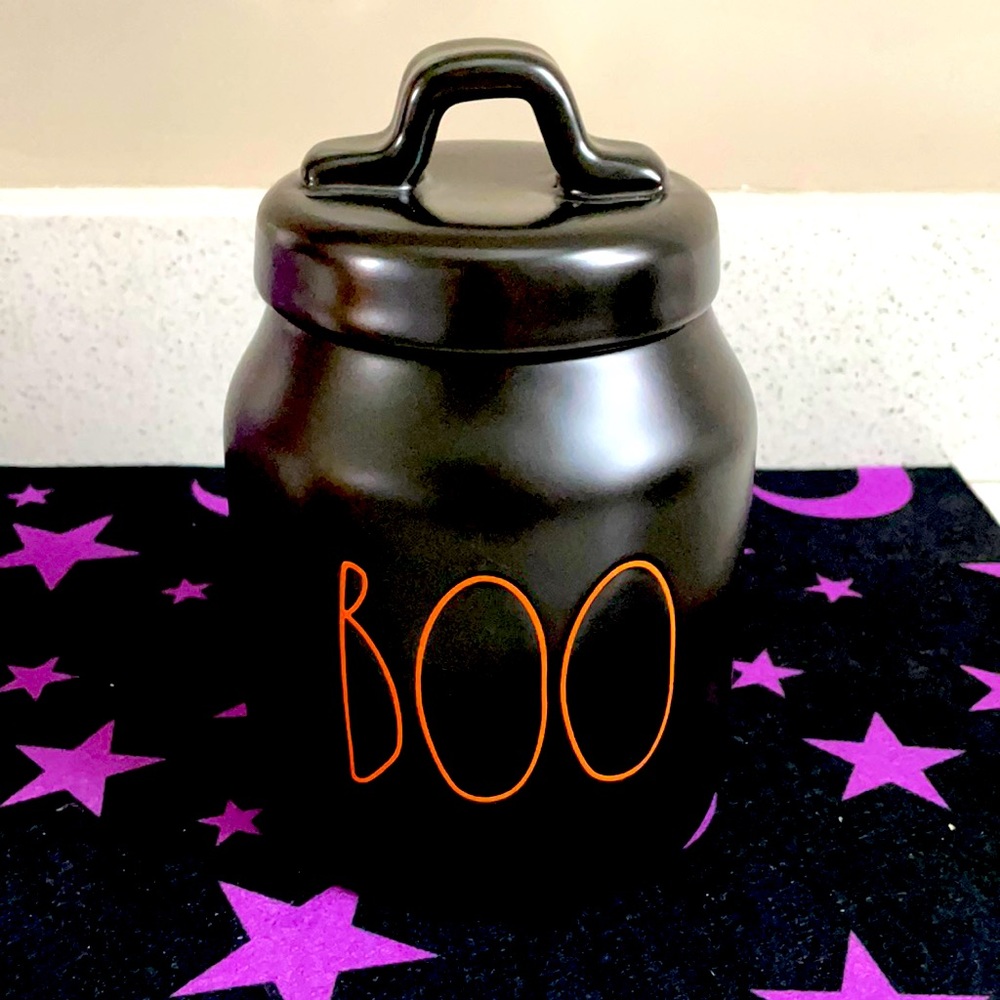 RAE DUNN BOO BABY LL CANISTER HALLOWEEN MODERN FARMHOUSE PANTRY